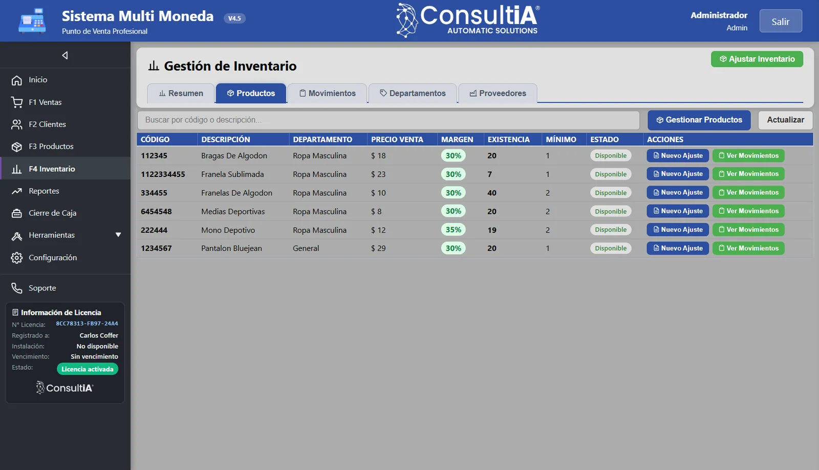 Inventario inteligente